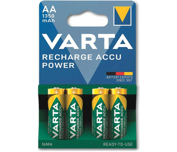 Varta Recharge Accu Power  AA 1350mAh (4 szt.) - 1456594 - zdjęcie